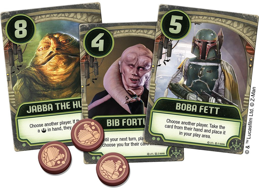 Love Letter : Star Wars - Jabbas Palace A Love Letter Game